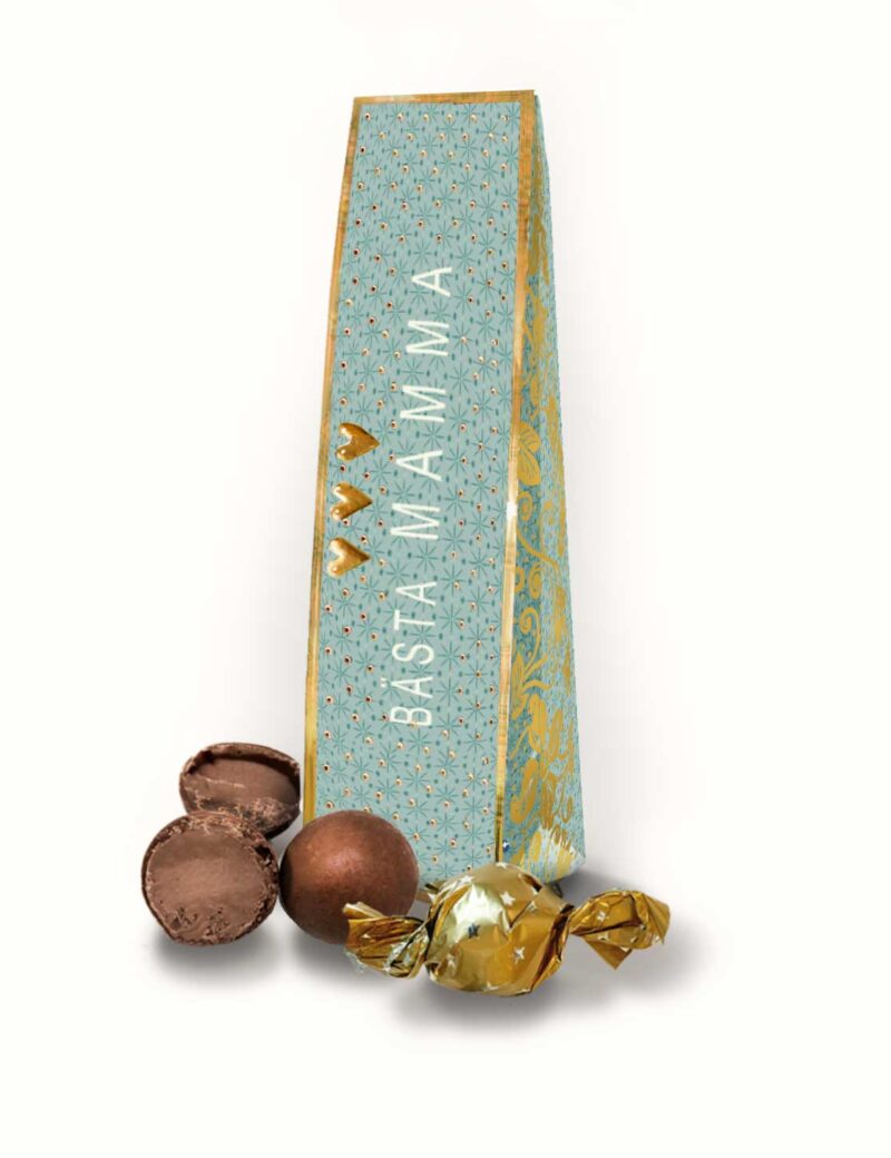 Chokladkort med budskapet Bästa Mamma